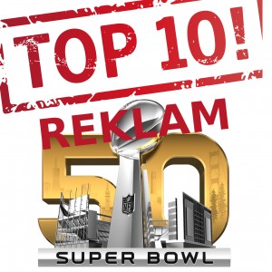 TOP10 reklam Super Bowl 2016