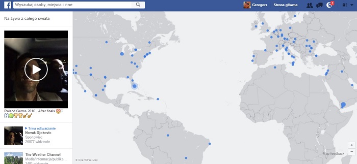 Jak działa Facebook Live Map?